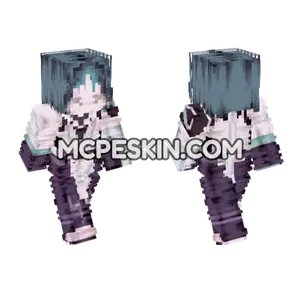 Xiao Genshin Impact Minecraft Bedrock skin