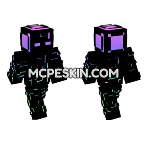 Xyber Skin Minecraft Bedrock skin