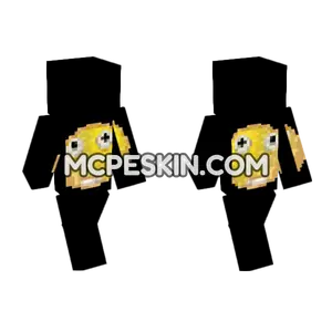 Yellow Blob Creature Minecraft Bedrock skin