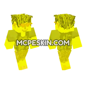 Yellow Jam Man Minecraft Bedrock skin
