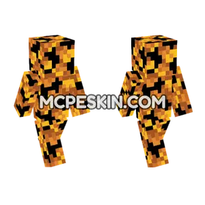 Yellow Poplar Leaves Minecraft Bedrock skin
