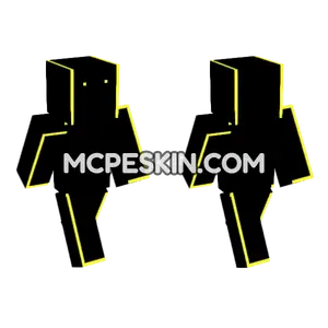 Yellow Stripes 4880212 Minecraft Bedrock skin