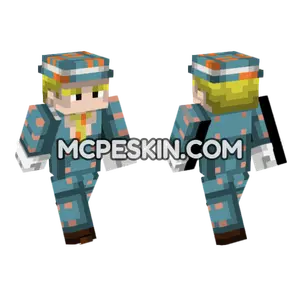 Yoshikage Kira Deadman Questions Minecraft Bedrock skin