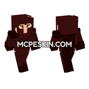 Young Magneto Minecraft Bedrock skin