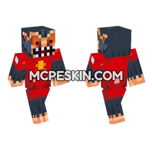 Yuri The Demon Minecraft Bedrock skin