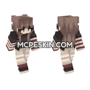 Zaira Minecraft Bedrock skin