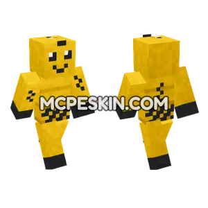 Zappy Yellow Outfit Minecraft Bedrock skin