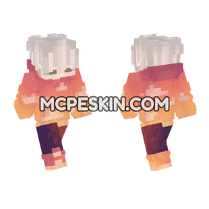 Zenitsu Agatsuma Skin Minecraft Bedrock skin