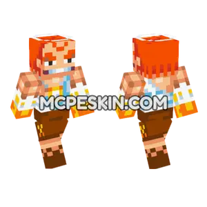 Zephyr Character Minecraft Bedrock skin