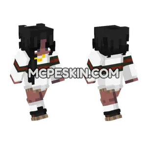 Zoe Minecraft Bedrock skin
