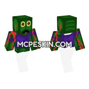 Zombie 5555292 Minecraft Bedrock skin
