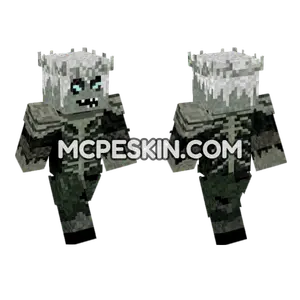 Zombie King Minecraft Bedrock skin