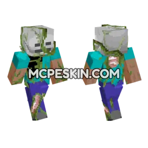 Zombie Skin Minecraft Bedrock skin