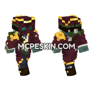 Zombie Skin Minecraft Bedrock skin
