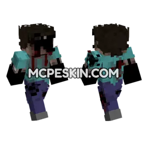 Zombie Skin Minecraft Bedrock skin