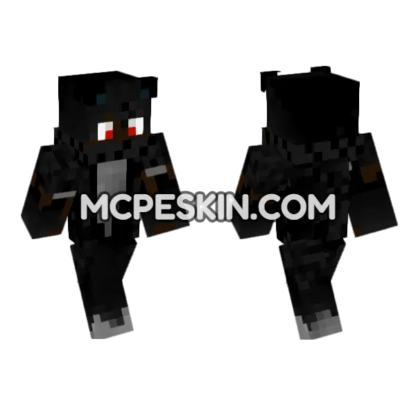 50shadesofping Minecraft Bedrock skin, front and back
