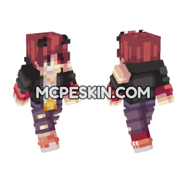 Adam Skin Minecraft Bedrock skin, front and back