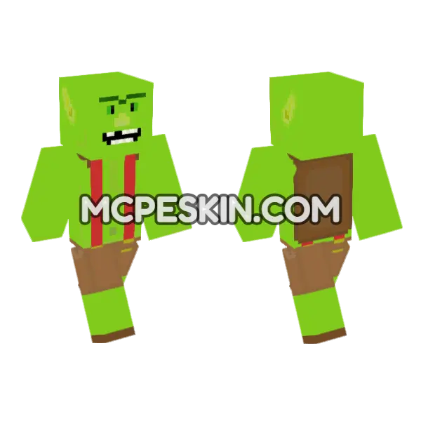 Aged Goblin Official Skin, front and back