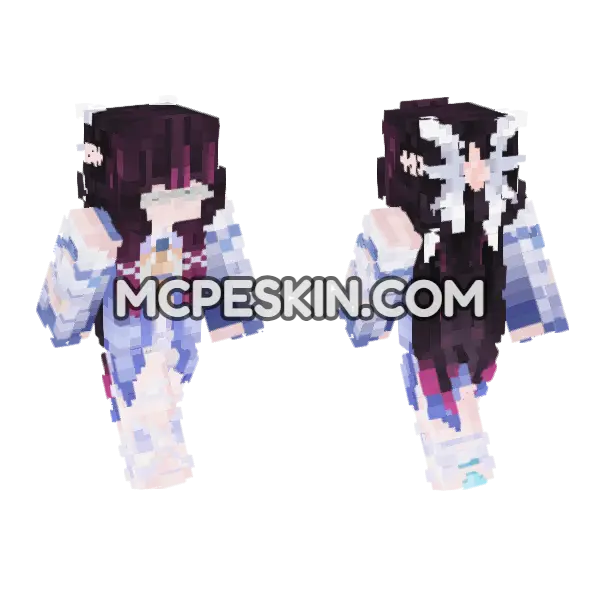Aiski Winter Outfit, front and back