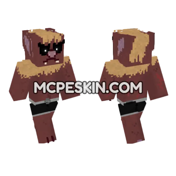 Alejandro Cruz Skin Minecraft Bedrock skin, front and back