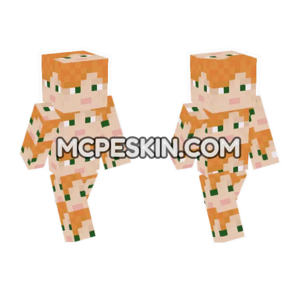 Alex In Ohio Minecraft Bedrock skin, front and back