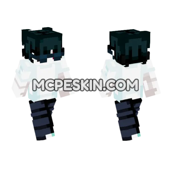 Alex Skin Minecraft Bedrock skin, front and back