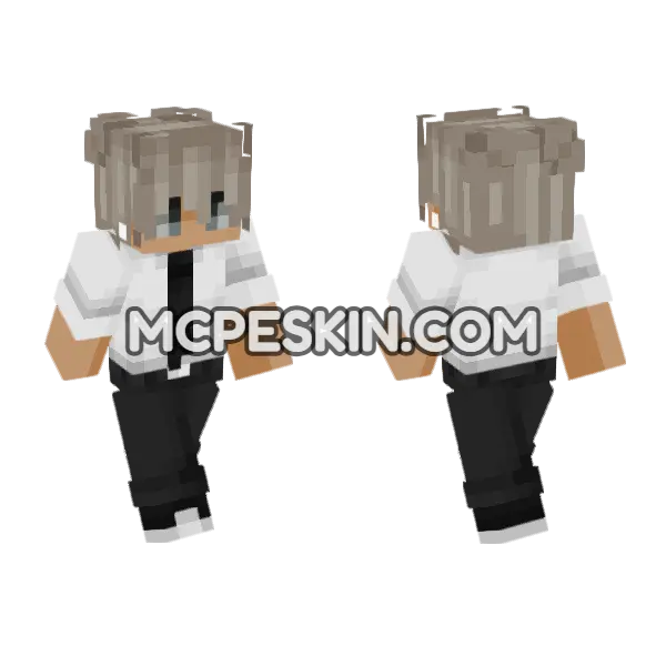 Alex Skin Minecraft Bedrock skin, front and back