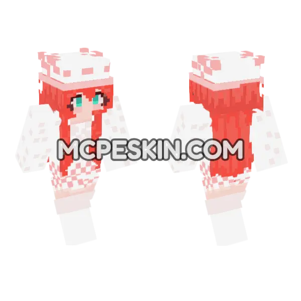 Ali Rosita Minecraft Bedrock skin, front and back