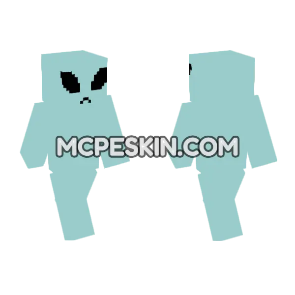 Alien Figure, front and back