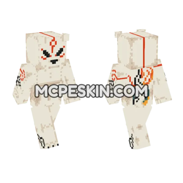 Amaterasu Kami Bedrock, front and back