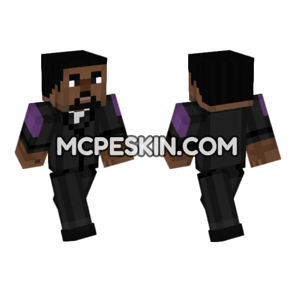 Anthony Minecraft Bedrock skin, front and back