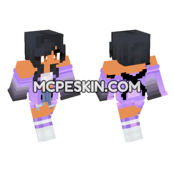 Aphmau Visitor, front and back