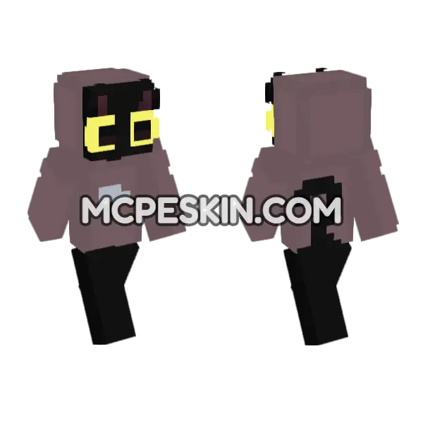 Arlo Minecraft Bedrock skin, front and back
