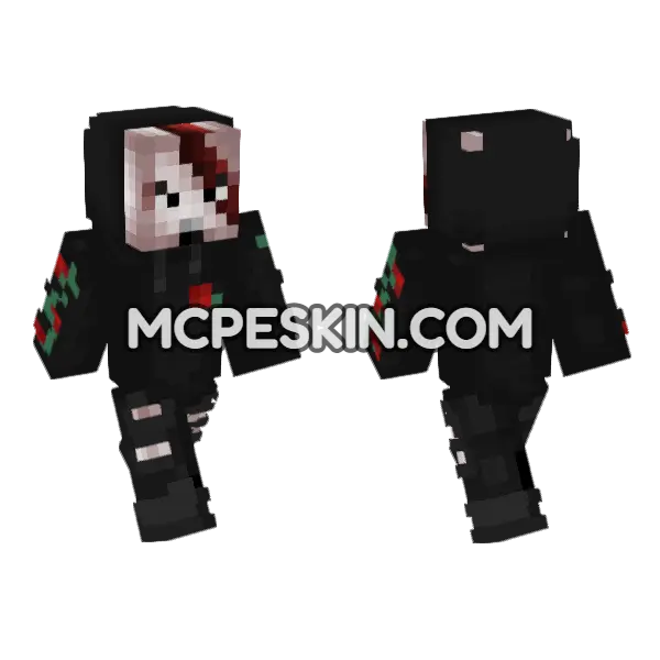 Arsel Skin Minecraft Bedrock skin, front and back