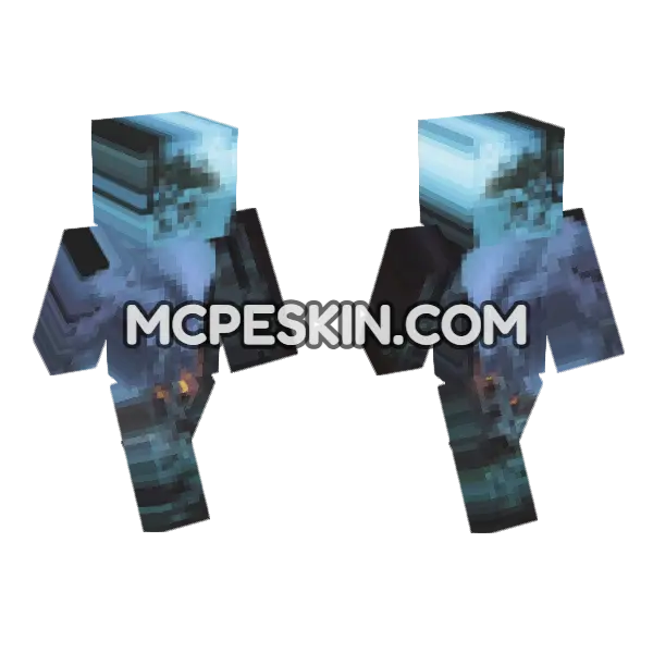 Art 2 Minecraft Bedrock skin, front and back