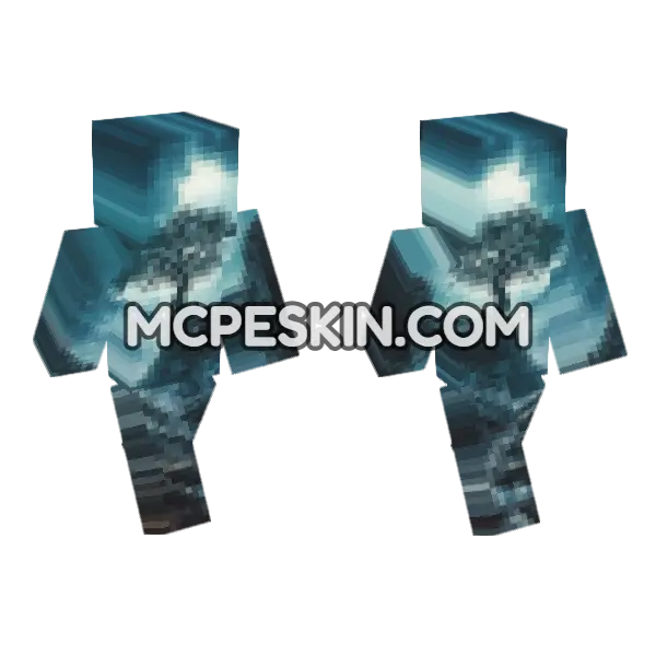 Art 3 Minecraft Bedrock skin, front and back