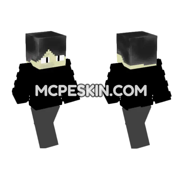 Artiz Minecraft Skin Minecraft Bedrock skin, front and back