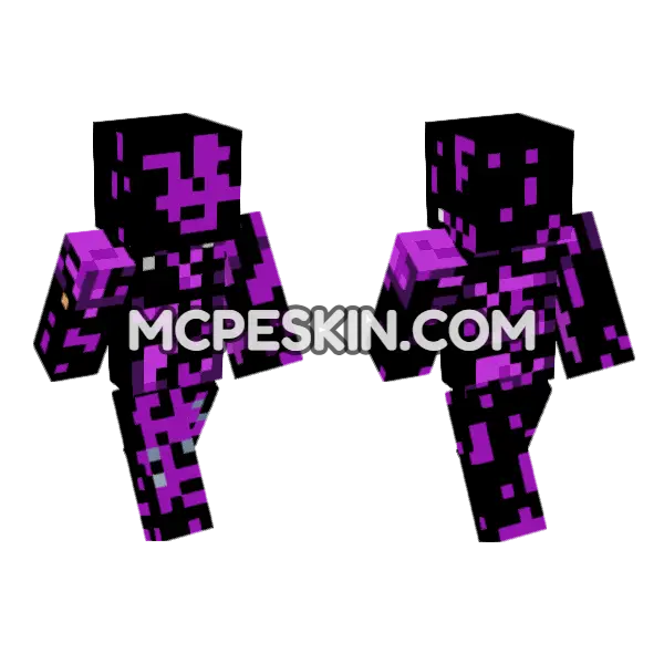 Ashswagg Minecraft Bedrock skin, front and back