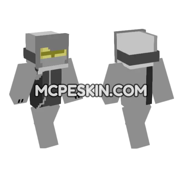 ATP Engineer 6273925 Minecraft Bedrock skin, front and back