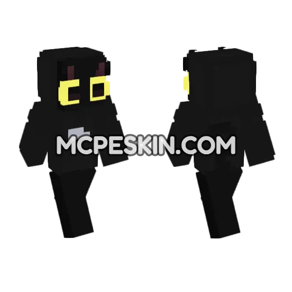 Axel Minecraft Bedrock skin, front and back