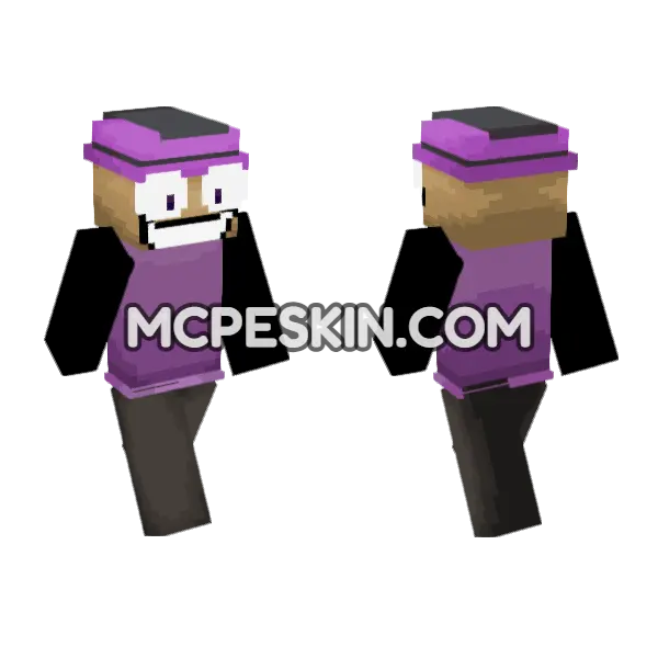 Bambi Body Destroyer Minecraft Bedrock skin, front and back