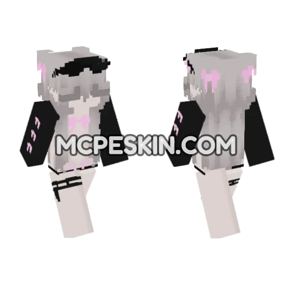 Beach Day Skin Minecraft Bedrock skin, front and back