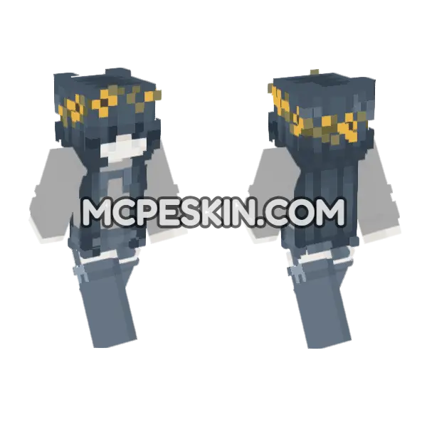 Beatrice Minecraft Bedrock skin, front and back