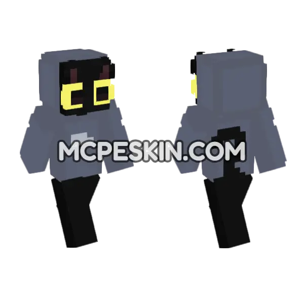 Beau Skin Minecraft Bedrock skin, front and back