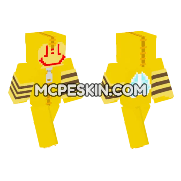 Bee Partygoer, front and back