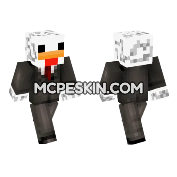 Bella Faccia Skin Minecraft Bedrock skin, front and back