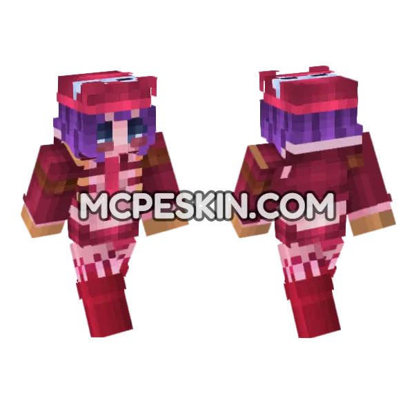Belo Betty Minecraft Bedrock skin, front and back