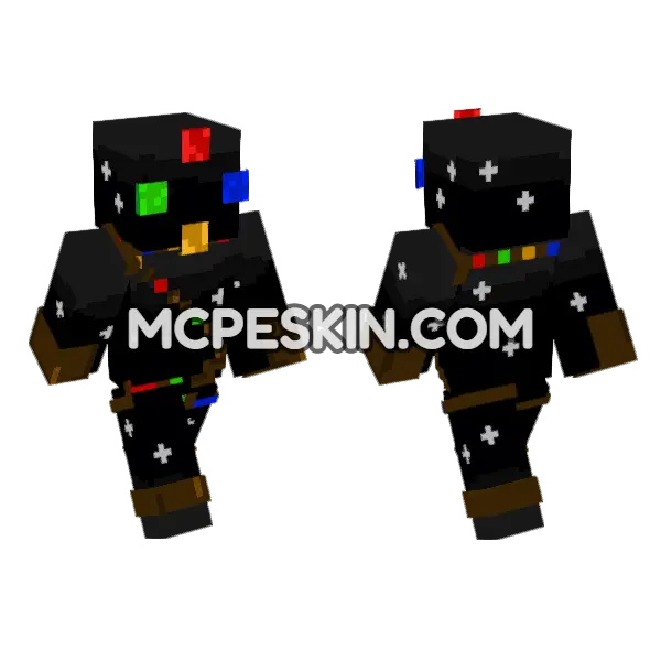 Bewjwhsbwuwgeshwuwuwysyooeissisjsj Minecraft Bedrock skin, front and back