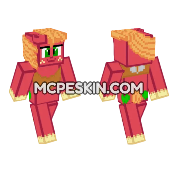 Big Mac 6411473 Minecraft Bedrock skin, front and back