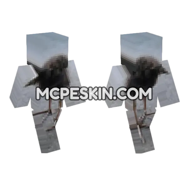 Birdo Minecraft Bedrock skin, front and back